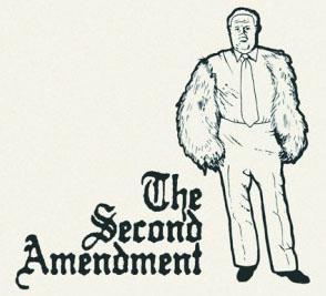 The right to bear arms?